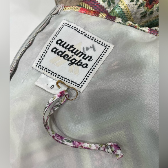Autumn Adeigbo OONA Dress size 0 retail $695 (online NOW). Amazing condition - Picture 7 of 7